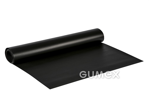 Folie für Kurzwarenprodukte 842, 0,2mm, Breite 1400mm, 49°ShD, D62 Dessin, PVC, schwarz (6071), 